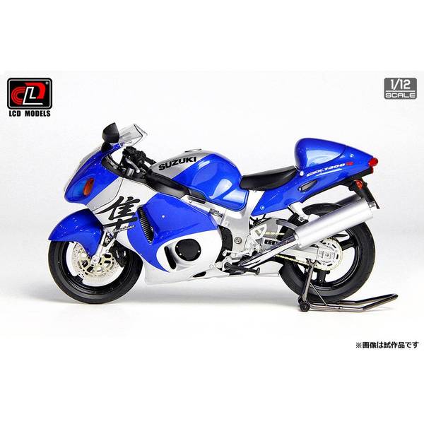 LCD MODELS 1/12 スズキ GSX1300R Hayabusa 2001 ブルー 完成品