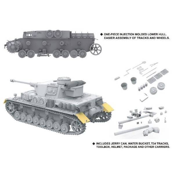 ボーダーモデル 1/35 ドイツIV号戦車 G型 中期型 ハリコフ1943