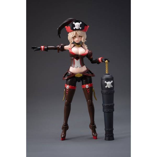 【9月予約】ボーダーモデル 海賊 キャプテン クイーン・アン キャラクタープラモデル BA003