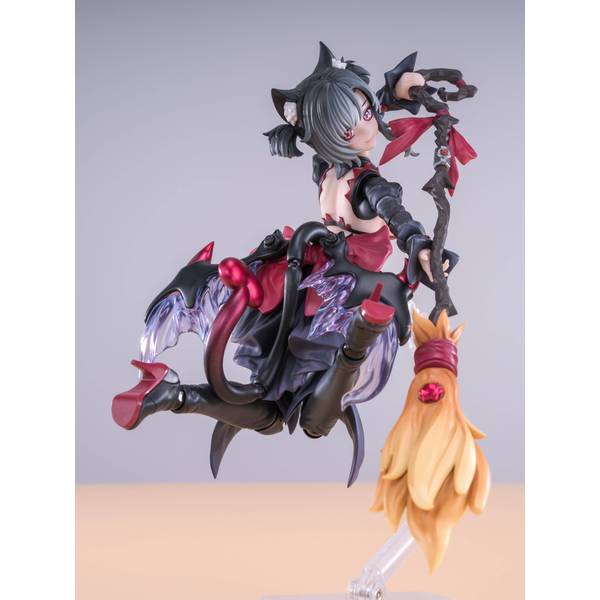 ハンドメイドフィギュア★不思議なネコフィギュア★ホラーフィギュア 10月予約】次元具象(EXSSRION) 1/12 見習魔女・星川猫猫 黒髪Ver