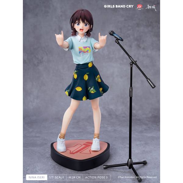 バンドリ！　フィギュア　11体セット＋おまけつき 1月予約】妲域 1/7 「夏を満喫して叫べ」シリーズ-NO.1-井芹仁菜