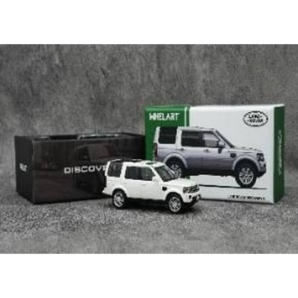 【8月予約】サンスター 1/64 ランドローバー ディスカバリー4 ホワイト シルバーホイール 完成品ミニカー WA640101
