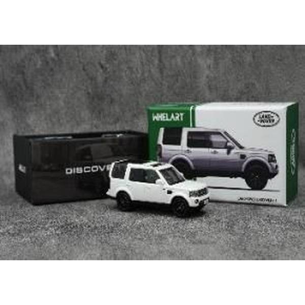 【8月予約】サンスター 1/64 ランドローバー ディスカバリー4 ホワイト ブラックホイール 完成品ミニカー WA640102