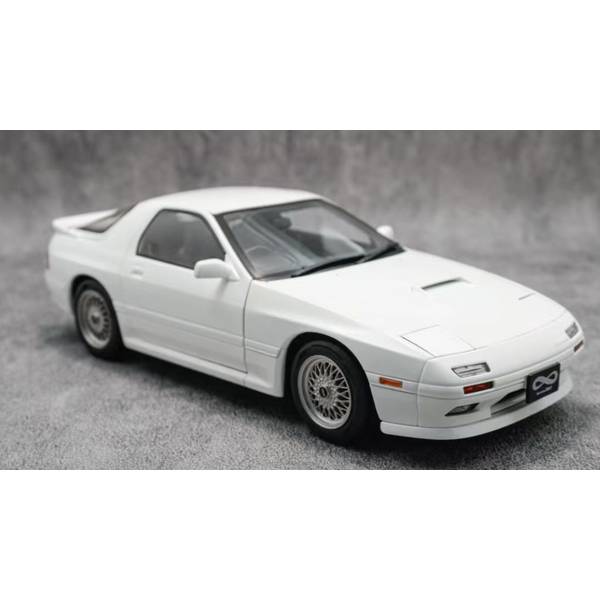 サンスター 1/18 マツダ サバンナ RX-7 インフィニ FC3S ホワイト WHELART CLASSCIC 完成品ミニカー WA180402【在庫品】