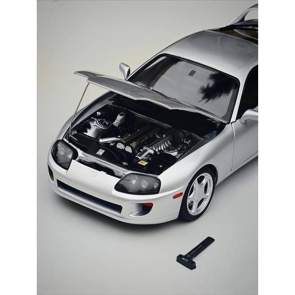 4月予約】WHELART 1/18 トヨタ スープラ A80 右ハンドル仕様 シルバー