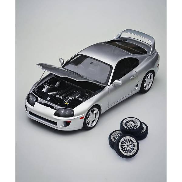 4月予約】WHELART 1/18 トヨタ スープラ A80 右ハンドル仕様 シルバー