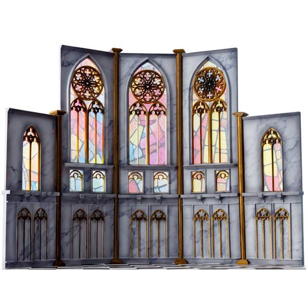 【8月予約】kawa design 大聖堂 背景セット フィギュア 6979060800063