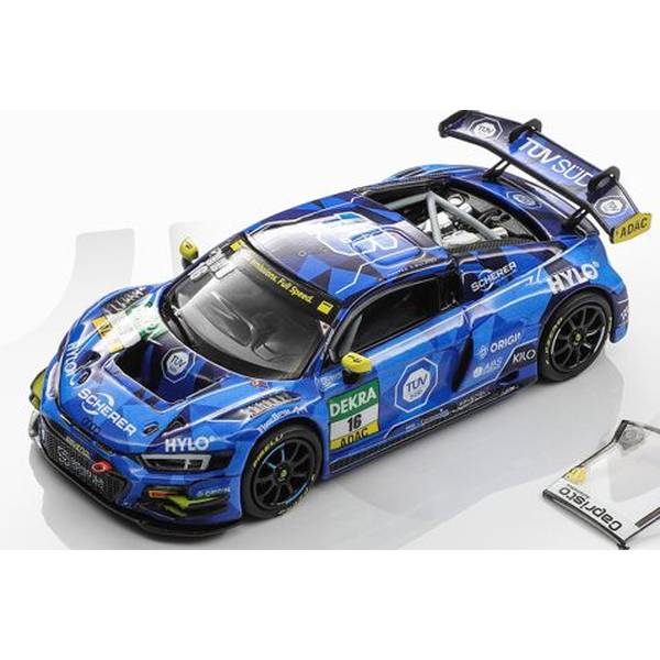 【3月予約】KILOWORKS 1/64 アウディ R8 LMS GT3 EVO II No.16 2025 ADAC GTマスターズ D.Bulatov/N.Hantke 完成品ミニカー KLW0036-2