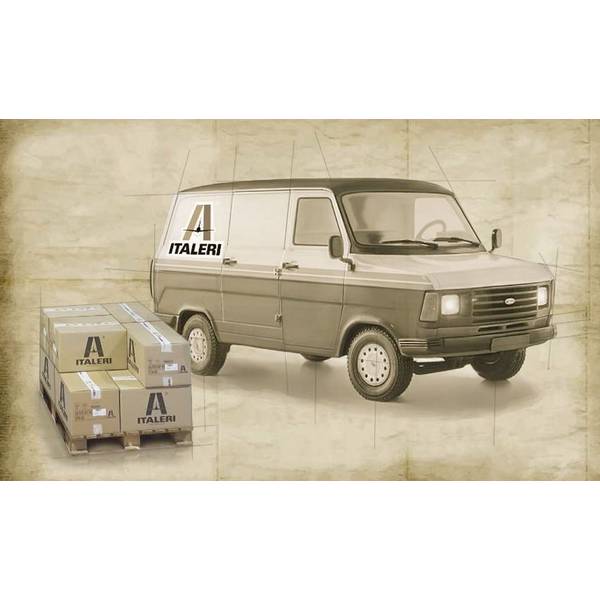 【5月予約】イタレリ 1/24 フォード トランジット "イタレリ" 配送車 スケールモデル IT3975