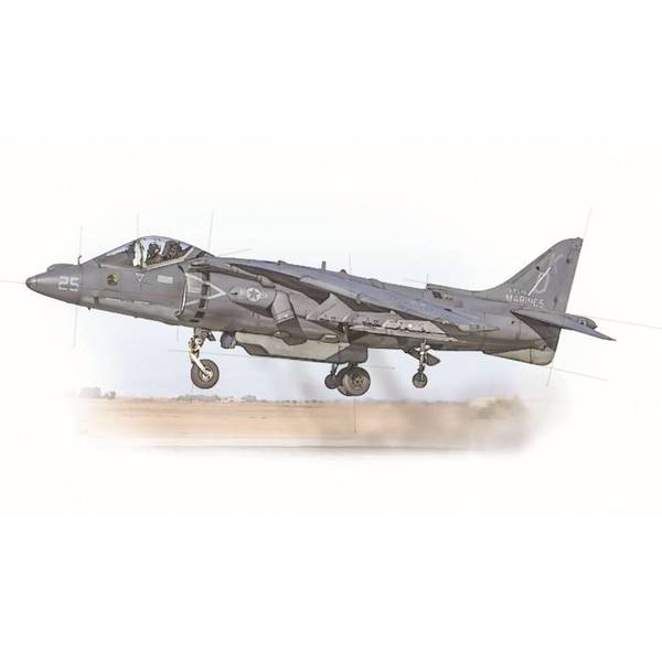 【5月予約】イタレリ 1/72 アメリカ海兵隊 AV-8B ハリアー II スケールモデル IT90193