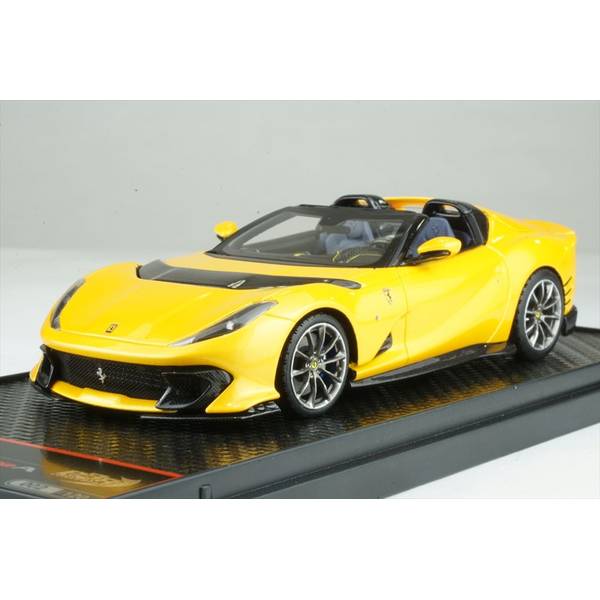 BBR 1/43 フェラーリ 812 コンペティツィオーネA イエロースリーアロイ 完成品ミニカー BBRC263A