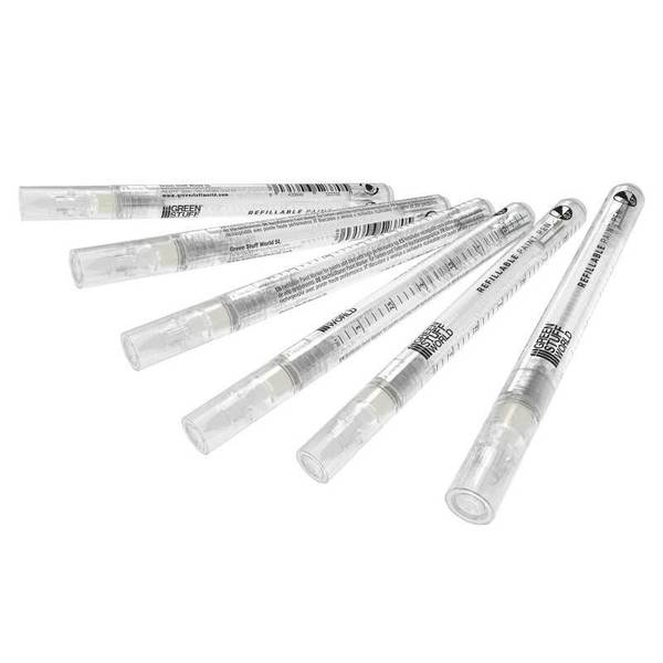 グリーンスタッフワールド 詰め替え用ペイントペン0.7(パックx6) 模型用グッズ GSWD-12875