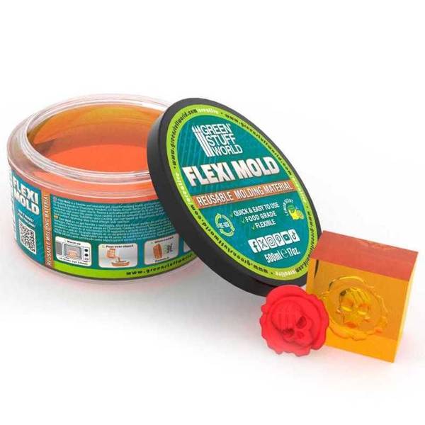 グリーンスタッフワールド フレキシモールド - 再利用可能な成形材料 模型用グッズ GSWD-5434