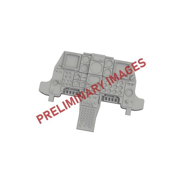 エデュアルド 1/48 A-10C ルック 計器板 (グレートウォール用) 模型用グッズ EDU644280