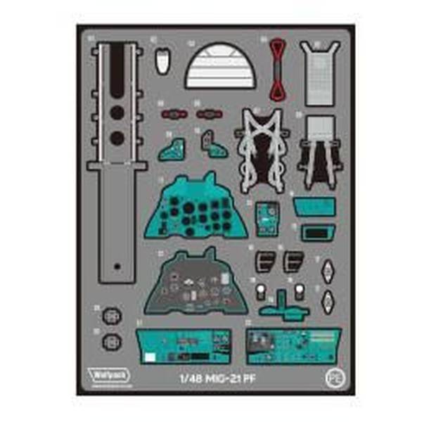 ウルフパックデザイン 1/48 MiG-21PF フィッシュベッドD
