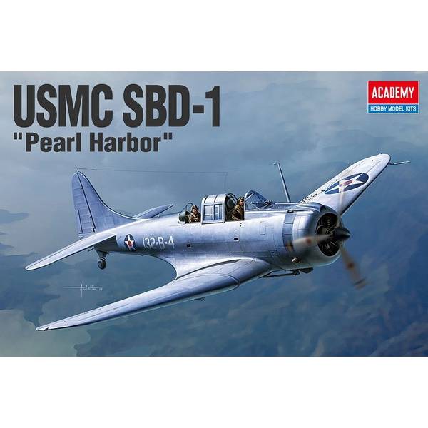 アカデミー 1/48 SBD-1 ドーントレス "パールハーバー” スケールモデル 12331