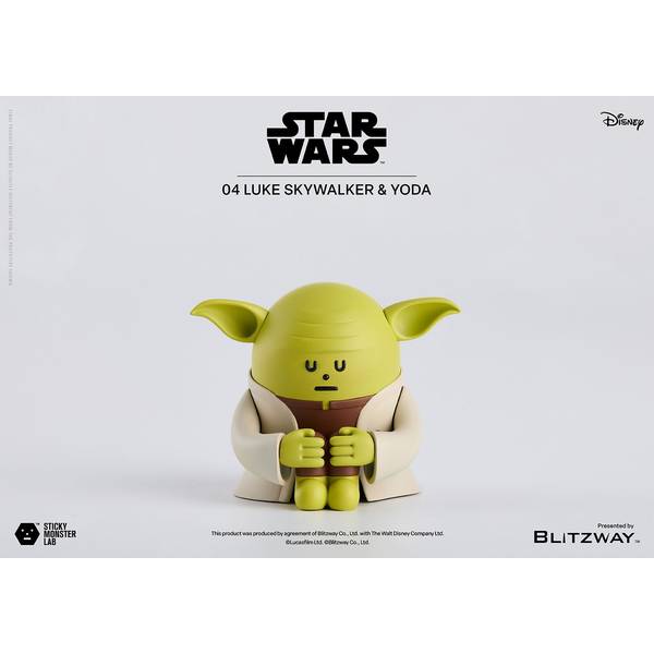 ブリッツウェイジャパン SML STAR WARS Luke Skywalker and Yoda