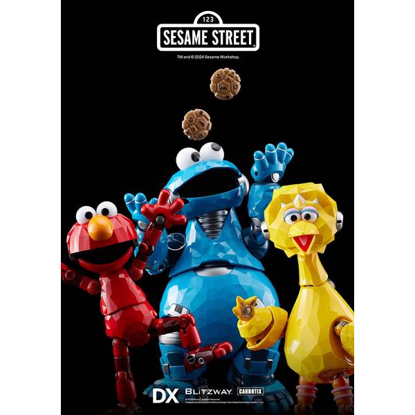【8月予約】ブリッツウェイジャパン CARBOTIX Sesame Street DX Ver. 「セサミストリート」より フィギュア 8809321472365