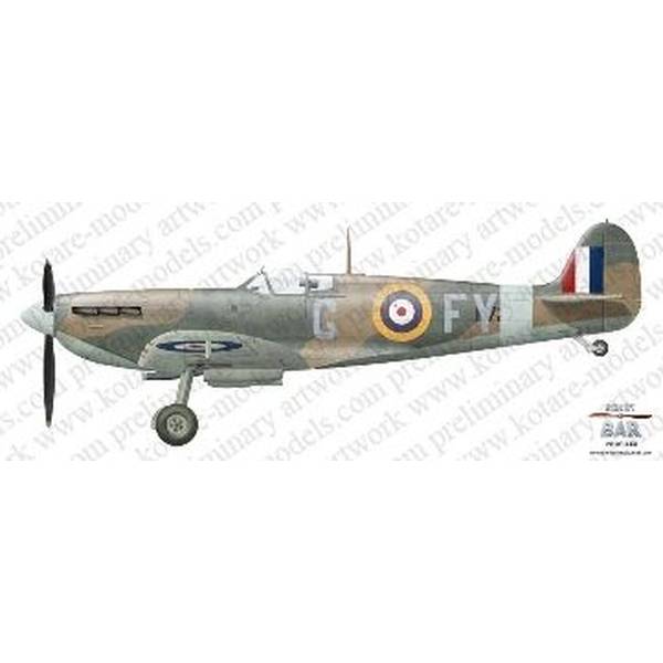 コータリモデルス 1/32 スピットファイア Mk.Va スケールモデル コータリモデルス 1/32 スピットファイア Mk.Va スケールモデル