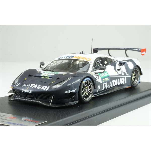 ルックスマート 1/43 フェラーリ 488 GT3 EVO No.37 レッドブル アルファタウリ AFコルセ 2022 DTM Portimao S.ローブ 完成品ミニカー LSRC158