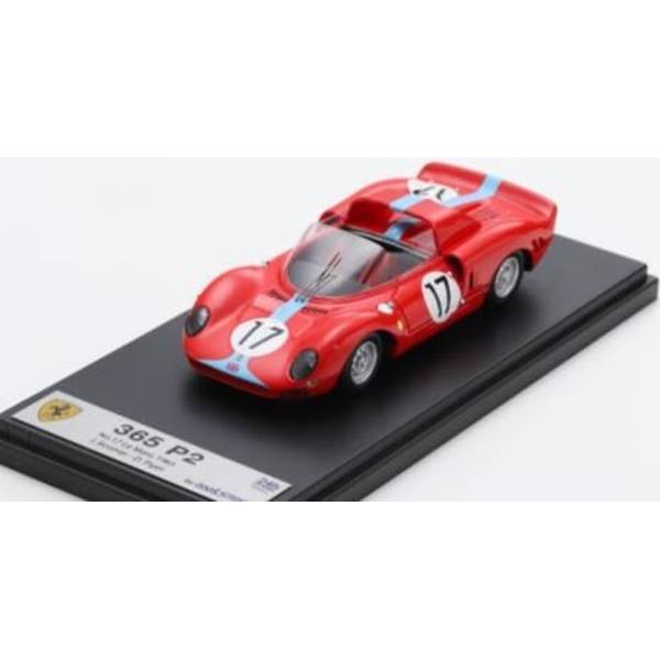 ルックスマート 1/43 フェラーリ 365 P2 No.17 1965 ル・マン24時間 J.ボニエ/D.Piper 完成品ミニカー LSRC117