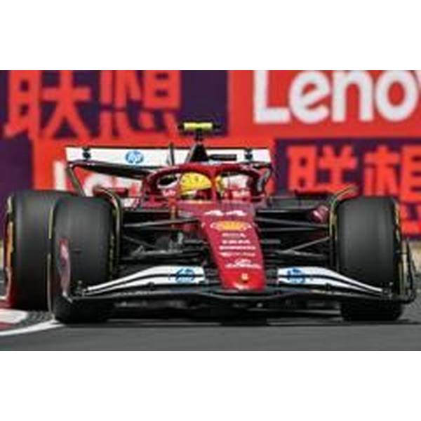 ルックスマート 1/43 フェラーリ SF-25 No.44 2025 F1 中国GP スプリントレース L.ハミルトン 完成品ミニカー LSF1074