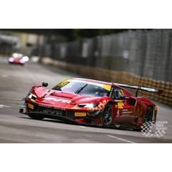【3月予約】ルックスマート 1/43 フェラーリ 296 GT3 No.51 2024 FIA GTワールドカップ マカオGTカップ D.Gardano Serra 完成品ミニカー LSRC202