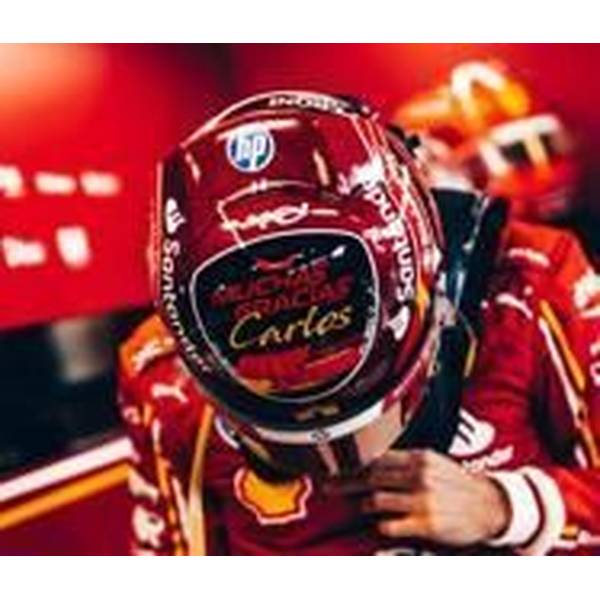 ルックスマート 1/5 ヘルメット C.ルクレール イタリアGP 2024 F1 予約] ルックスマート 1/5 ヘルメット C.ルクレール イタリアGP 2024