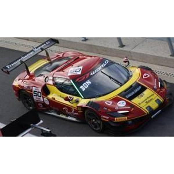 【3月予約】ルックスマート 1/43 フェラーリ 296 GT3 No.50 2025 スパ24時間 4位 E.Donno/A.Fuoco/A.Leclerc 完成品ミニカー LSRC207