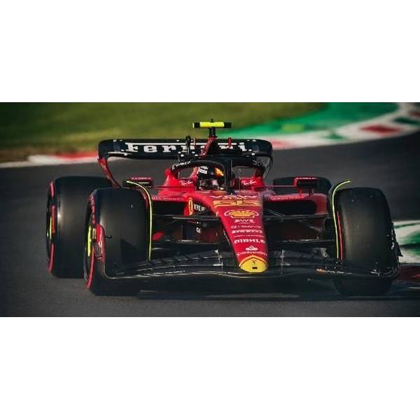 ルックスマート 1/18 フェラーリ SF-23 No.55 スクーデリア・フェラーリ 2023 F1 イタリアGP 3位 C.サインツ 完成品ミニカー LS18F1048