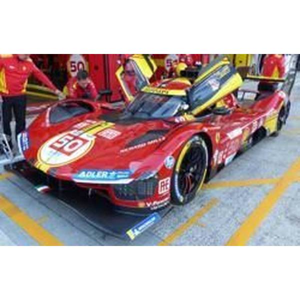 ルックスマート 1/18 フェラーリ 499P No.50 2024 ル・マン24時間 ウィナー A.Fuoco/M.Molina/N.Nielsen 完成品ミニカー LS18LM048