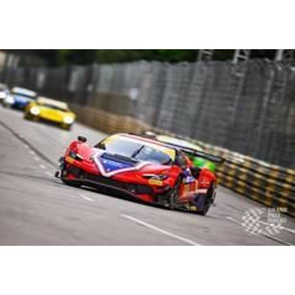 【3月予約】ルックスマート 1/18 フェラーリ 296 GT3 No.83 AF CORSE SRL 2024 FIA GTワールドカップ マカオGTカップ A.Fuoco 完成品ミニカー LS18RC037