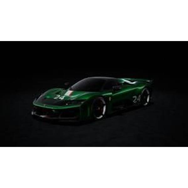 【3月予約】ルックスマート 1/12 フェラーリ F80 2024 Green Jewel with Livery 完成品ミニカー LS1213D