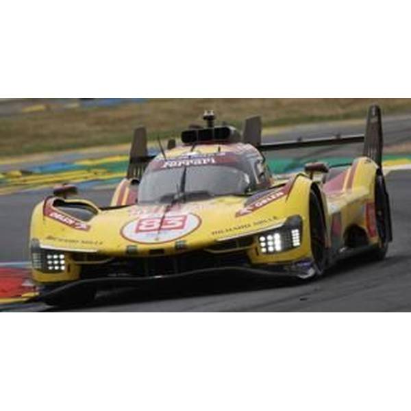 【3月予約】ルックスマート 1/18 フェラーリ 499P No.83 AF CORSE 2025 ル・マン24時間 ウィナー R.Kubica/Y.Ye/P.Hanson 完成品ミニカー LS18LM053