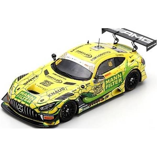 【11月予約】スパーク 1/18 メルセデスAMG GT3 No.48 2023 FIA GT ワールドカップ マカオグランプリ ウィナー R.マルチェッロ 完成品ミニカー 18SA031