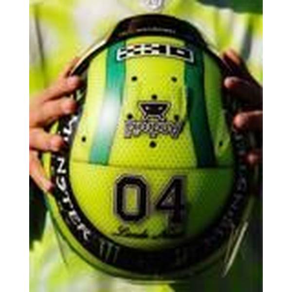 【12月予約】スパーク 1/5 ドライバーズ・ヘルメット マクラーレンF1チーム 2025 F1 アメリカGP L.ノリス 完成品ミニカー 5HF228