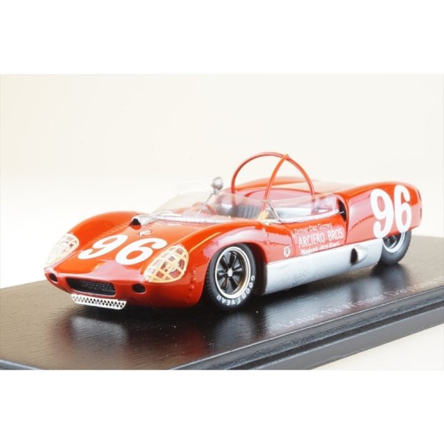 スパーク 1/43 ロータス 19 No.96 1962 デイトナ ウイナー D.ガーニー 完成品ミニカー 43DA62