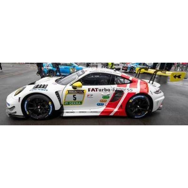 【2月予約】スパーク 1/18 ポルシェ 911 GT3 R 992 No.5 2024 ニュルブルクリンク24時間 R.Renauer/V.Kolb/D.Olsen/M.キャンベル 完成品ミニカー 18SG067