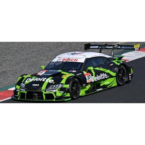 スパーク 1/43 Deloitte TOM'S GR Supra No.37 TGR TEAM Deloitte TOM's 2025 GT500 スーパーGT 笹原右京/G.アレジ 完成品ミニカー 43SGT25037