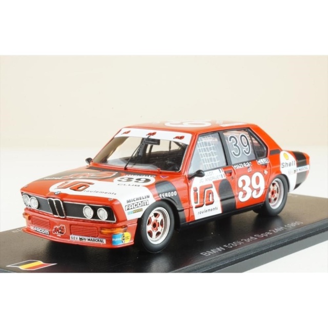 スパーク 1/43 BMW 530i No.39 1980 スパ24時間 3位 C.バロット・レナ/J-C.アンドリュー/J-M.スマジャ 完成品ミニカー SB330