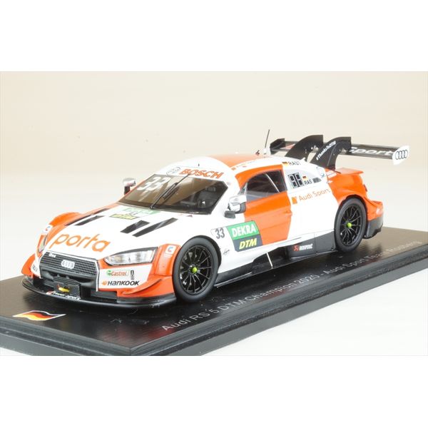 スパーク 1/43 アウディ RS 5 DTM No.33 アウディ・スポーツチーム ロズベルグ 2020 ウィナー R.ラスト 完成品ミニカー SG652