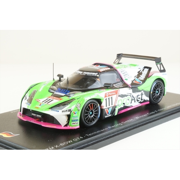 1/43 KTM X-BOW GT4 No.111 Teichmann GmbH Cup-X 2020 ニュルブルクリンク24時間 ウィナー R.Kofler/and more SG699