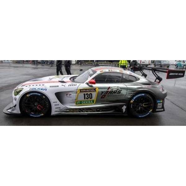 スパーク 1/43 メルセデスAMG GT3 No.130 メルセデスAMG GetSpeed 2024 ニュルブルクリンク24時間 M.Engel/and more 完成品ミニカー SG956