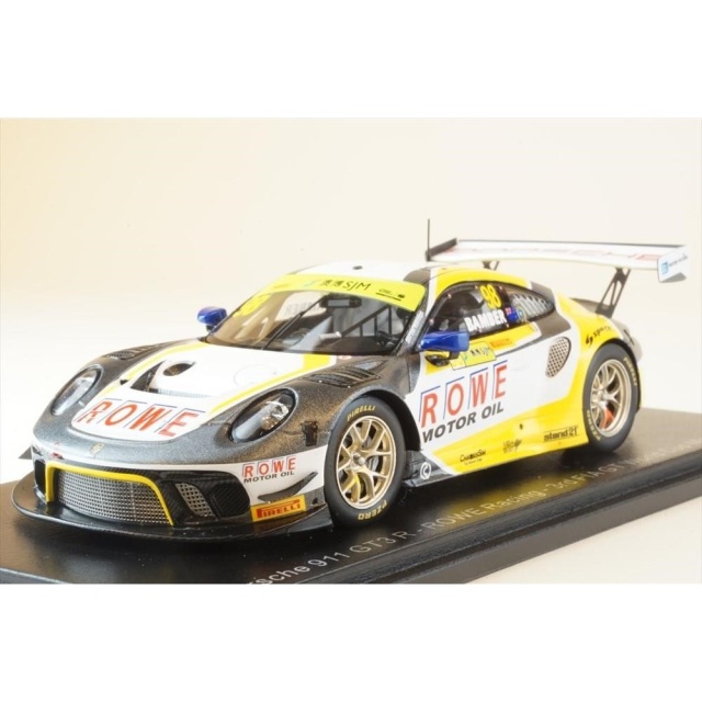スパーク 1/43 ポルシェ 911 GT3 R No.98 ROWEレーシング 3位 2019 FIA GT World Cup マカオ E.バンバー 完成品ミニカー SA211