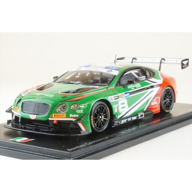 スパーク 1/43 ベントレー コンチネンタル GT3 No.8 ペトリ