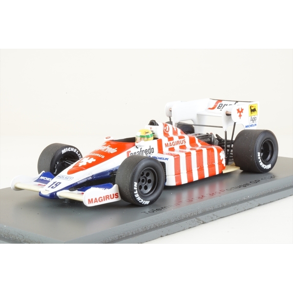 ミニチャンプス 1/43 トールマン TG184 A.セナ モナコGP 1984 ミニチャンプス 1/43 トールマン ハート TG184 アイルトン セナ