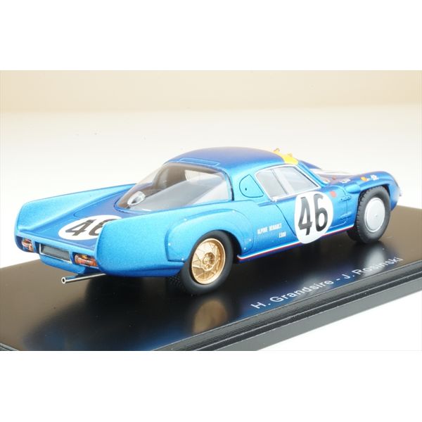 スパーク 1/43 アルピーヌ A210 No.46 1967 ル・マン24時間 9位 H