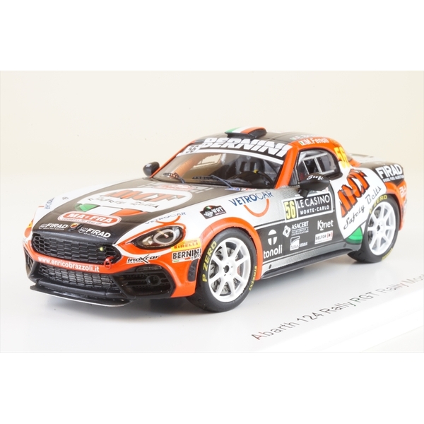 スパーク 1/43 アバルト 124 ラリー RGT モンテカルロ 2020 スパーク 1/43 アバルト 124 ラリー RGT モンテカルロ 2020