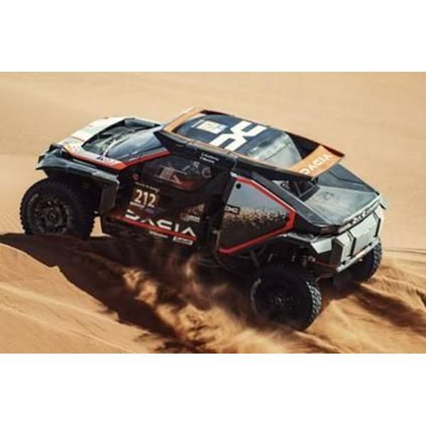 【5月予約】スパーク 1/43 ダチア サンドライダー No.212 The Dacia Sandriders 2025 ダカールラリー 41位 H.C.Gutierrez/H.P.Moreno 完成品ミニカー S6041