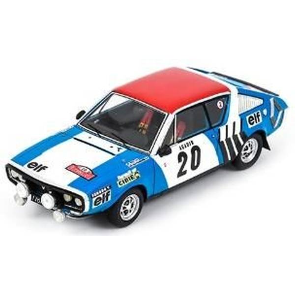 【1月予約】スパーク 1/43 ルノー 17 No.20 1975 WRC ラリー・モンテカルロ 5位 J-F.Piot/J.De Alexandris 完成品ミニカー S6193
